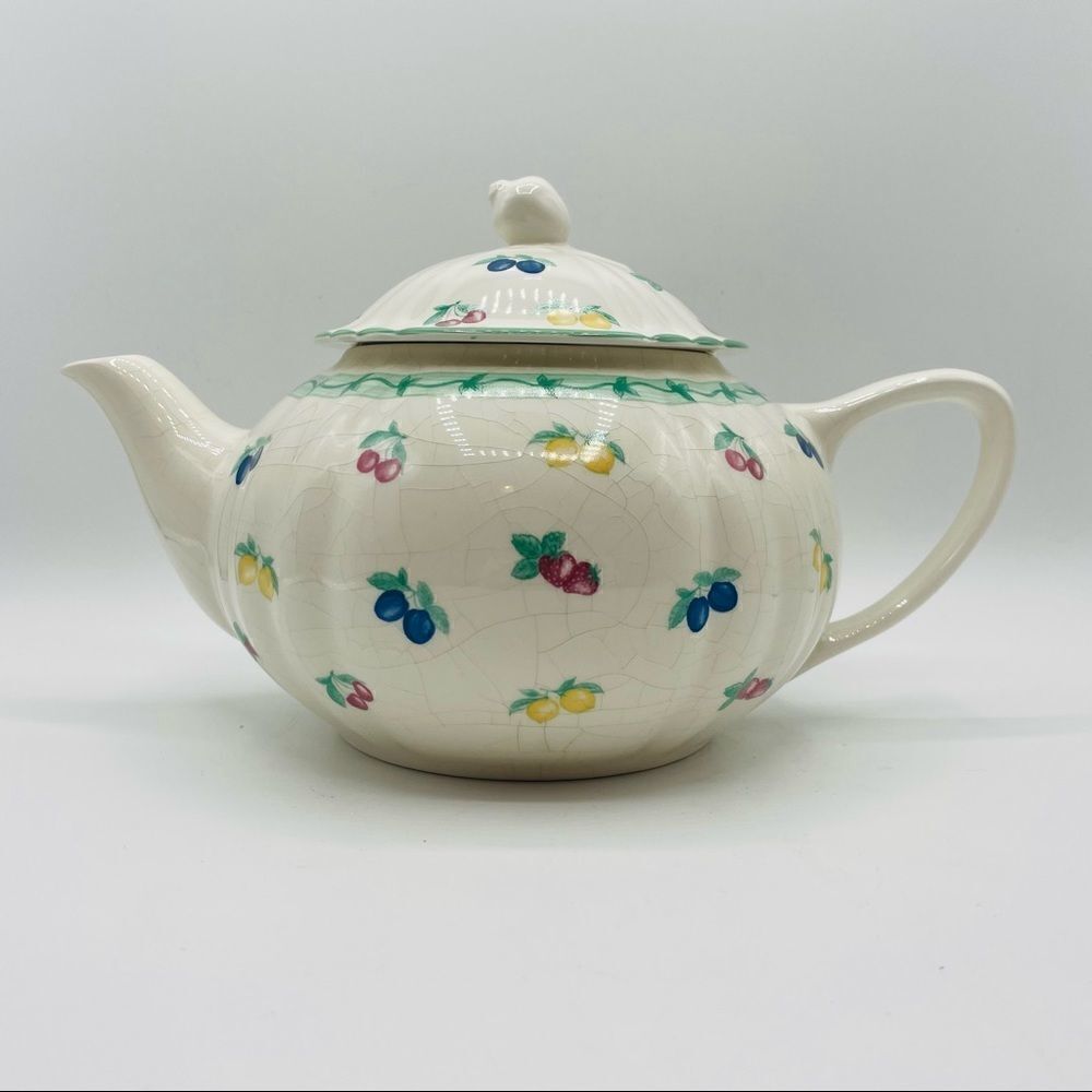 Vintage Manifattura de Laveno Richard Ginori Boboli Gardens Teapot